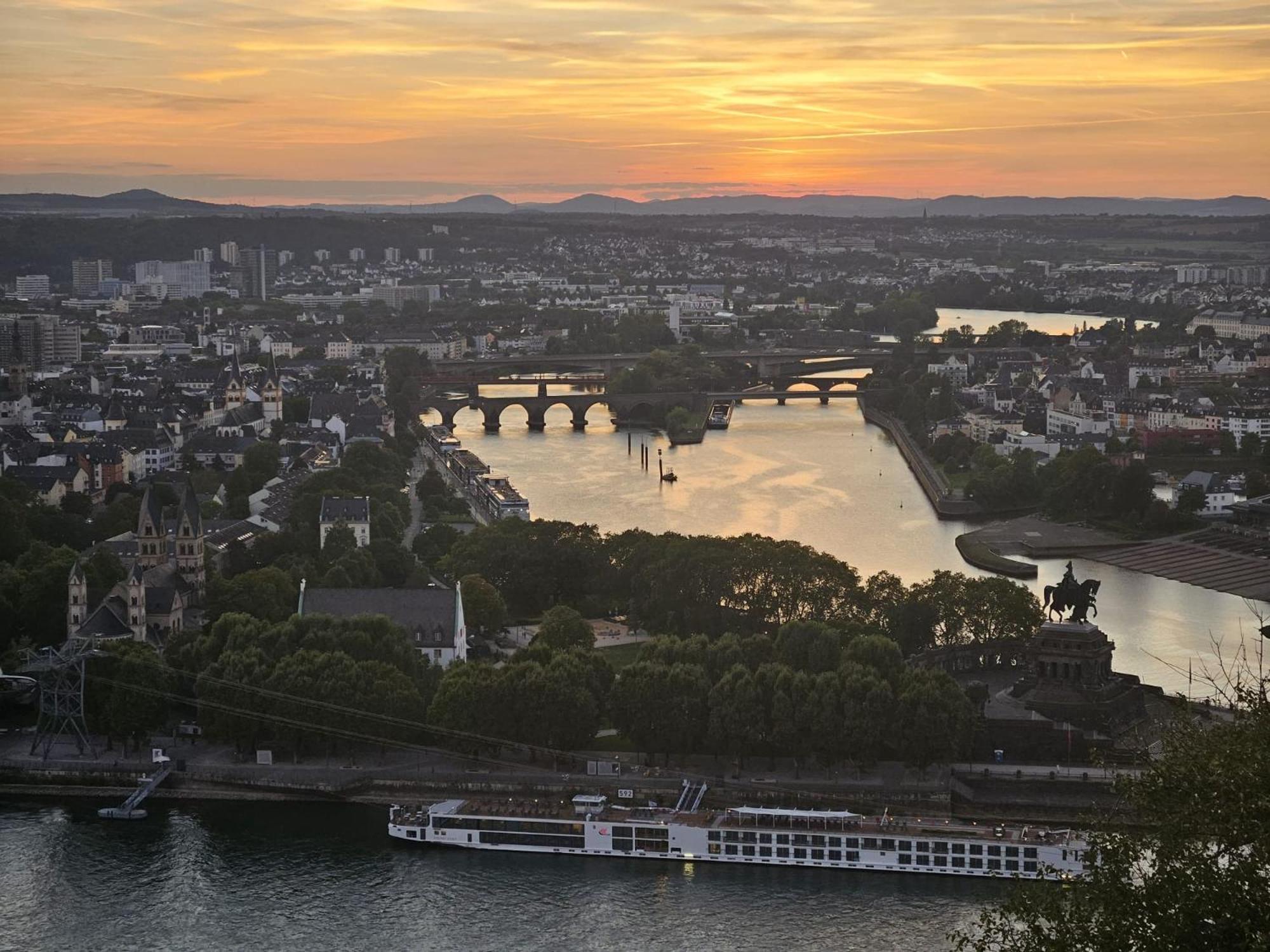 E"Stein 3 Zkb Terrasse Lejlighed Koblenz  Eksteriør billede